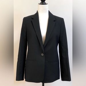 JCrew Oversized One Button Black Blazer Size 2